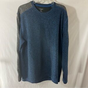 Van Heusen flex classic fit pullover blue